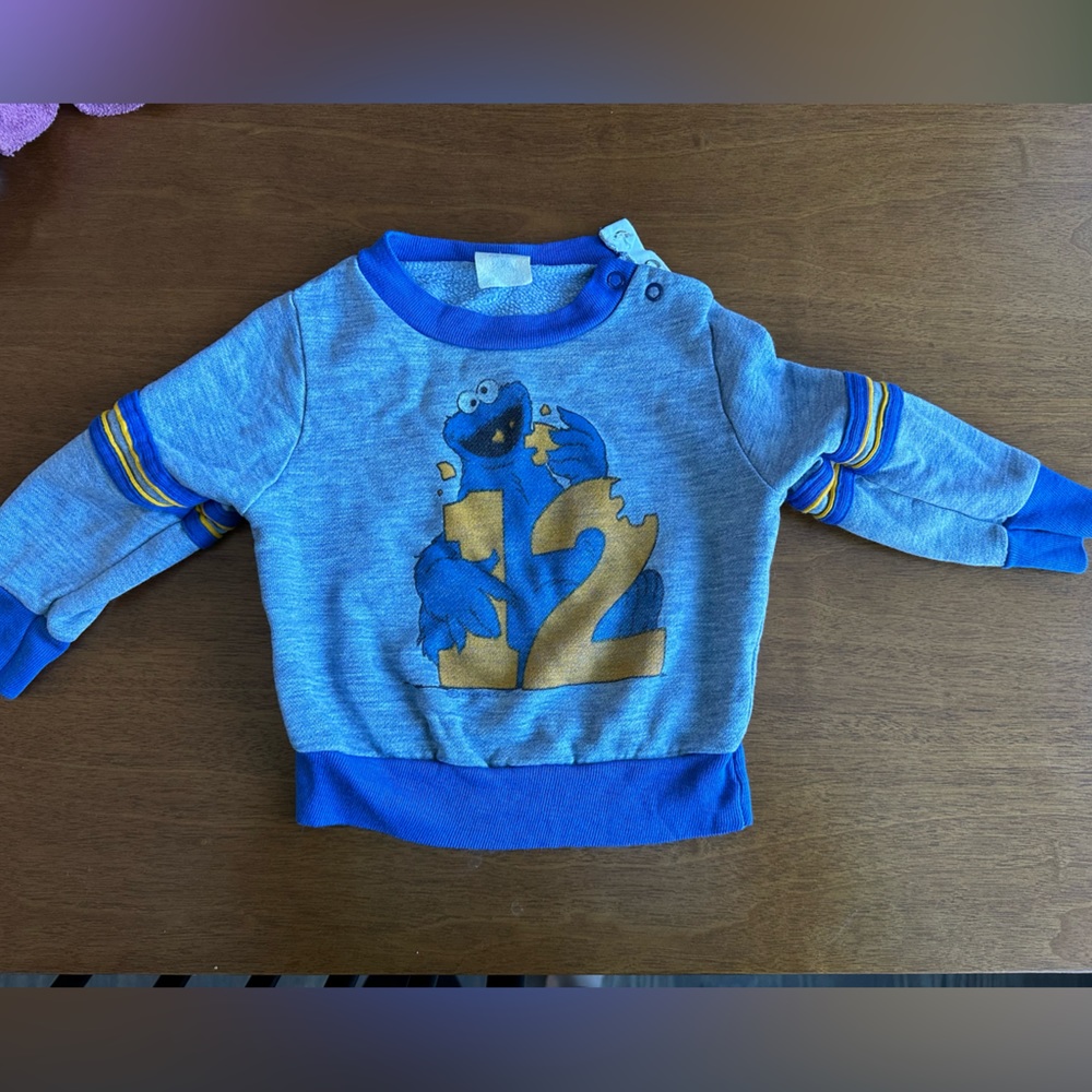 Vintage Sesame Street/Cookie Monster sweatshirt